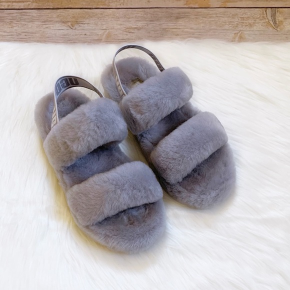 UGG Oh Yeah Slides In Soft Amethyst - Picture 2 of 7